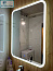 Зеркало Континент "GLAMOUR" 60х80 см с подсветкой и подогревом