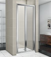 Душевая дверь складная GOOD DOOR INFINITY SD-100-C-CH (100*185 см) стекло прозрачное 4 мм