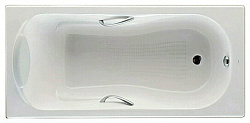 Ванна чугунная ROCA "HAITI" 170х80 белая с ручками и ножками 