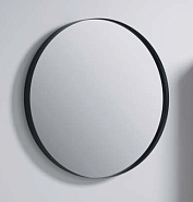 Зеркало AQWELLA  "Fargo" RM 08/BLK  в металлической раме,черный RM0208BLK