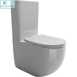 Унитаз-компакт Ceramica Nova Metropol Rimless CN4001 с сиденьем микролифт