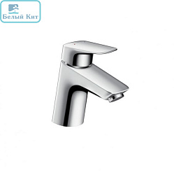 Смеситель для раковины HANSGROHE 71070000 LOGIS 70 с донным клапаном