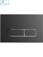 Кнопка AQUATEK KDI-0000065 (HC-1) оружейная сталь ободок хром