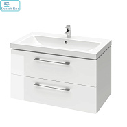 Тумба CERSANIT подвесная "LARA-80" белая подвесная БЕЗ раковины COMO-80