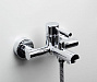 Смеситель для ванны WasserKraft MAIN 4101 хром с душевым гарнитуром