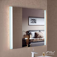 Зеркало ALAVANN "TESS-100" с подсветкой 100х80 см