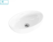 Умывальник накладной SANITA LUXE "RINGO" SLIM 53