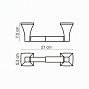 Держатель туалетной бумаги WK К-2522 WERN 