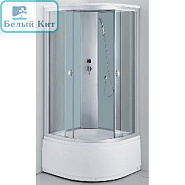 Душевая кабина ДАНА 720 W  (110*110*215) ВЫСОКИЙ ПОДДОН МАТОВЫЕ СТЕКЛА 