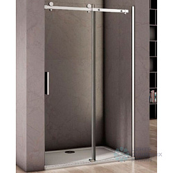 Душевая дверь раздвижная GOOD DOOR ALTAIR WTW-130-C-CH прозрачное стекло 8 мм