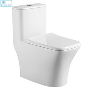 Унитаз-моноблок AZARIO AZ-8621 Teano безободковый с сиденьем микролифт 