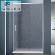 Душевая дверь раздвижная SANTREK AQUA Lea- DF-1300-G-Chrome 1300*1850 стекло Грейп 5мм, проф хром