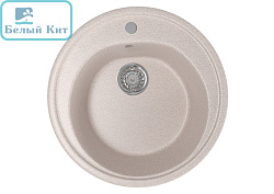 Мойка ML-GM11 круглая, песочная (302), 500мм