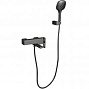 Смеситель для ванны GAPPO G3217-9 оружейная сталь FUTURA