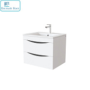 Тумба IDDIS подвесная Cloud 60 см CLO60W0i95K  белая с раковиной 