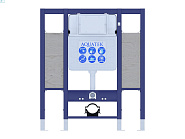 Инсталляция Aquatek Standart INS-0000015 (КНОПКА И КРЕПЛЕНИЕ ОТДЕЛЬНО) для МГН