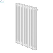 Дизайн-радиатор Royal Thermo Insignia VC2050 - 12 секц. RAL9016 нижнее подкл. при Δt70-744 Вт 7,44м2