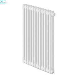 Дизайн-радиатор Royal Thermo Insignia VC2050 - 12 секц. RAL9016 нижнее подкл. при Δt70-744 Вт 7,44м2