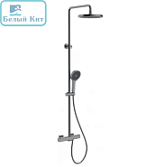 Душевая система GAPPO G2495-79 термостат , оружейная сталь