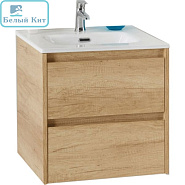Тумба Belbagno подвесная "Kraft" 60 см Nebrasca Nature с умывальником BB600/390ETL
