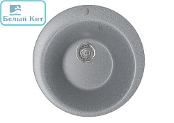 Мойка ML-GM13 круглая, темно-серая (309), 495мм