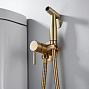 Смеситель для гигиенического душа SHEVANIK S147G матовое золото