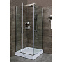 Душевое ограждение ALEX BAITLER AB214-90  90*90 квадратное стекло 8мм прозрачное без поддона