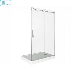 Душевая дверь раздвижная GOOD DOOR Galaxy WTW-110-C-CH (110*195 см) стекло 6 мм профиль хром 