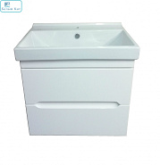 Тумба СТИЛЬ подвесная "АРФА 60/2" c подсветкой с раковиной FEST-60