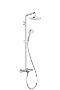 Душевая система HANSGROHE Croma Select E 180 2jet Showerpipe 27352400 с термостатом для ванны