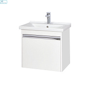 Тумба  АКВАТОН подвесная "КАПРИ-60"  белый глянец БЕЗ раковины Миранда-60