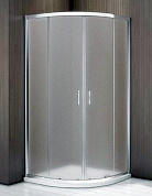 Душевое ограждение GOOD DOOR LATTE R-90-G-WE (90*90*185 см) стекло 5 мм матовое