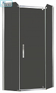 Душевое ограждение AZARIO EDMONTON 900х900х2000 стекло серое 8 мм. профиль серый (AZ-NNC3231-2 900)