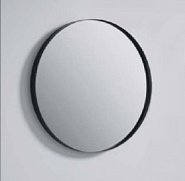 Зеркало AQWELLA  "Fargo" RM 60 зеркало в металлической раме,черный RM0206BLK
