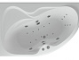 Ванна AQUATEK "ВЕГА" 170х105х70 левая акриловая с гидромассажем + панель фронтальная+слив.система
