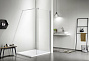 Душевая перегородка Azario CHICAGO Walk-in 1400x1950 прозрачное стекло 8 мм, AZ-NAR6310 1400)