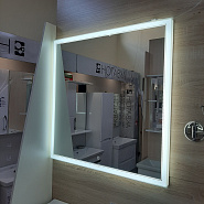 Зеркало ALAVANN "EMMA-80" с подсветкой 80х80 см