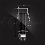 Набор для биде ELGHANSA BM-02C-CHROME (SET-120) (лейка, шланг, держатель)