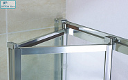 Душевая дверь складная GOOD DOOR INFINITY SD-80-C-CH (80*185 см) стекло прозрачное 4 мм