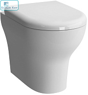Унитаз приставной VITRA ZENTRUM 5788B003-0075 с сиденьем