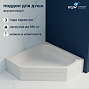 Поддон душевой RGW BT/CL-S 80х80х27 трапеция с ножками