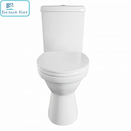 Унитаз-компакт VITRA NORM Wenkel 9854B099-7200 с сиденьем термопласт с микролифтом