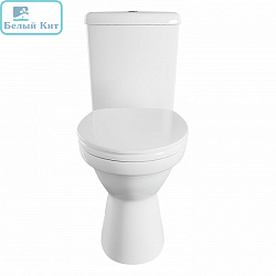 Унитаз-компакт VITRA NORM Wenkel 9854B099-7200 с сиденьем термопласт с микролифтом