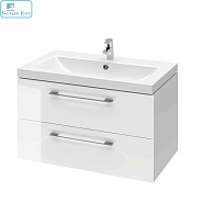 Тумба CERSANIT подвесная "LARA-70" белая подвесная БЕЗ раковины COMO-70