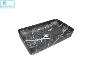 Умывальник накладной Holler K-6260-60-SZ3 610*345*110мм темный мрамор 