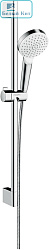 Стойка душевая HANSGROHE 26533400 Crometta 65 1jet 0,65 м, ½’ Белый/хром