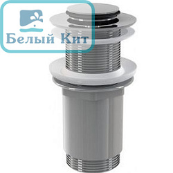 Выпуск ALCAPLAST A394 click\clack хромированный ( без перелива )