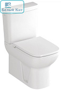 Унитаз-компакт VITRA S 20 9800B003-7204 белый с сиденьем микролифт пристенный