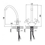 Смеситель для кухни LEMARK LM2104C Standart