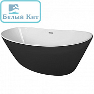 Ванна отдельностоящая Azario EASTON AZ-1337B 1800x820x600 мм Черные внешние стенки